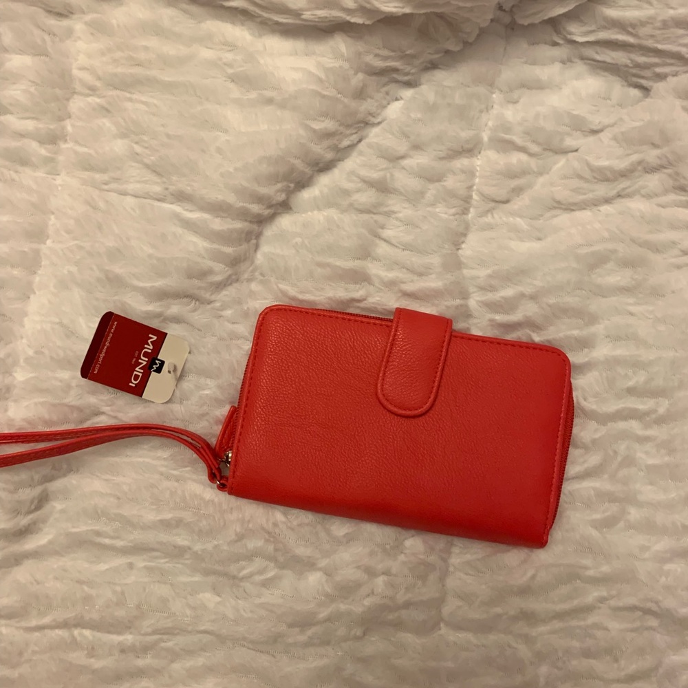 Pink clutch